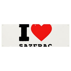 I Love Sazerac Banner And Sign 12  X 4  by ilovewhateva