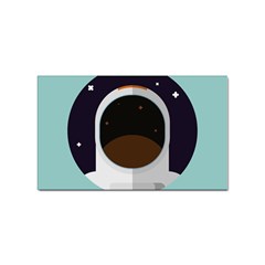 Astronaut Space Astronomy Universe Sticker Rectangular (100 Pack) by Salman4z