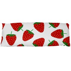 Seamless Pattern Fresh Strawberry Body Pillow Case Dakimakura (two Sides) by Salman4z