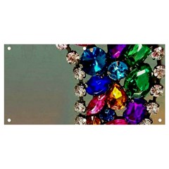 Colorful Diamonds Banner And Sign 4  X 2  by Sparkle