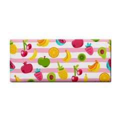Tropical-fruits-berries-seamless-pattern Hand Towel by Salman4z