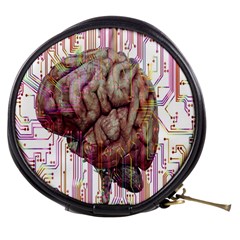 Brain Think Neurons Circuit Mini Makeup Bag by pakminggu