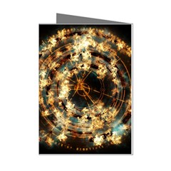 Science Fiction Background Fantasy Mini Greeting Cards (pkg Of 8) by danenraven