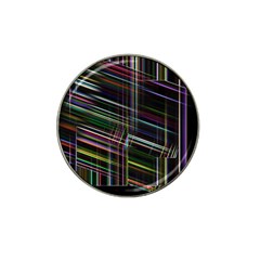 False Prismatic Black Background Hat Clip Ball Marker (10 Pack) by Bangk1t