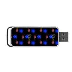 Background Pattern Graphic Portable Usb Flash (two Sides) by Vaneshop