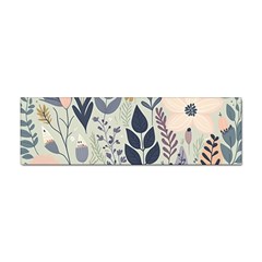 Flower Floral Pastel Sticker (bumper) by Vaneshop