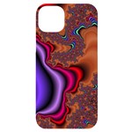 Colorful Piece Abstract iPhone 14 Plus Black UV Print Case Front