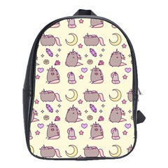 Beautiful Beauty Cartoon Cat School Bag (xl) by Grandong