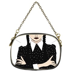 Wednesday Addams Chain Purse (two Sides) by Fundigitalart234