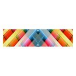 Graphics Colorful Colors Wallpaper Graphic Design Banner and Sign 4  x 1  Front