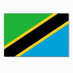 Flag Of Tanzania Postcard 4 x 6  (pkg Of 10) by Amaryn4rt
