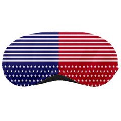 American Flag Patriot Red White Sleeping Mask by Celenk