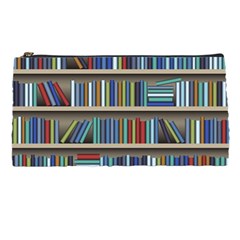 Bookshelf Pencil Case by uniart180623