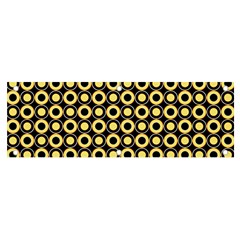  Mazipoodles Yellow Donuts Polka Dot Banner And Sign 6  X 2  by Mazipoodles