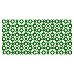 Mazipoodles Green White Donuts Polka Dot  Banner And Sign 6  X 3  by Mazipoodles