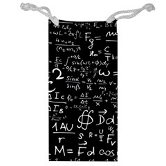 E=mc2 Text Science Albert Einstein Formula Mathematics Physics Jewelry Bag by uniart180623