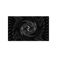 Abstract Mandala Twirl Sticker (rectangular) by uniart180623