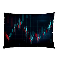 Flag Patterns On Forex Charts Pillow Case by uniart180623