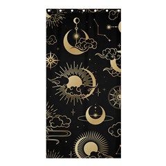 Asian-seamless-pattern-with-clouds-moon-sun-stars-vector-collection-oriental-chinese-japanese-korean Shower Curtain 36  X 72  (stall)  by Simbadda