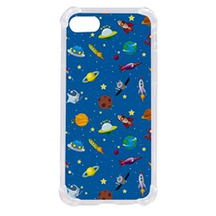 Space Rocket Solar System Pattern Iphone Se by Bangk1t