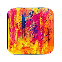 Various Colors Square Metal Box (black) by artworkshop