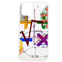Mathematics Formula Physics School Iphone 12 Pro Max Tpu Uv Print Case by Grandong
