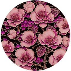 Plum Blossom Blossom Uv Print Round Tile Coaster by Grandong