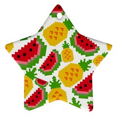 Watermelon -12 Ornament (star) by nateshop