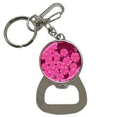 Cherry-blossoms-floral-design Bottle Opener Key Chain by Bedest