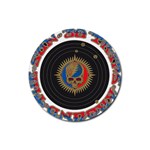 The Grateful Dead Rubber Round Coaster (4 pack) Front