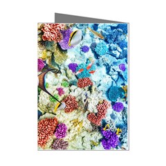 Fish The Ocean World Underwater Fishes Tropical Mini Greeting Cards (pkg Of 8) by Ndabl3x