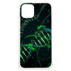 Green And Black Abstract Digital Art Iphone 12/12 Pro Tpu Uv Print Case by Bedest