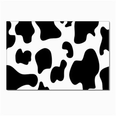 Black And White Cow Print,wallpaper Postcard 4 x 6  (pkg Of 10) by nateshop