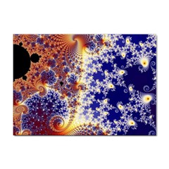 Psychedelic Colorful Abstract Trippy Fractal Mandelbrot Set Sticker A4 (10 Pack) by Bedest