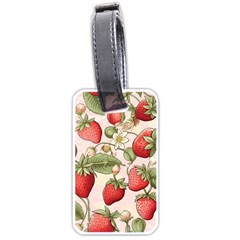 Strawberry Fruit Luggage Tag (one Side) by Bedest