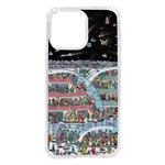 Abstract Painting Space Cartoon iPhone 14 Pro Max TPU UV Print Case Front