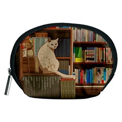 Library Aesthetic Accessory Pouch (medium) by Sarkoni