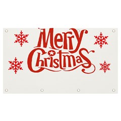 Merry Christmas Banner And Sign 7  X 4  by designerey