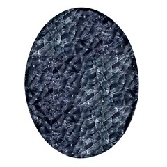 Ceramics Broken  Oval Glass Fridge Magnet (4 Pack) by Internationalstore