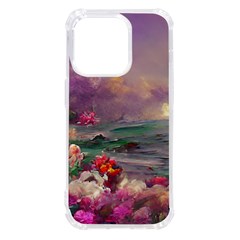 Abstract Flowers  Iphone 14 Pro Tpu Uv Print Case by Internationalstore