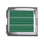 Christmas Knit Digital Mega Link Italian Charm (18mm) Front