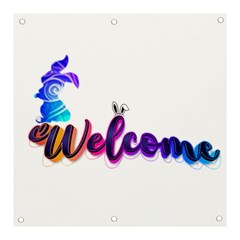 Arts Banner And Sign 3  X 3  by Internationalstore