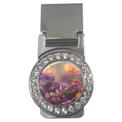 Floral Blossoms  Money Clips (cz)  by Internationalstore