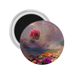 Floral Blossoms  2 25  Magnets by Internationalstore