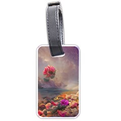 Floral Blossoms  Luggage Tag (one Side) by Internationalstore