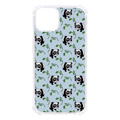 Animal Panda Bamboo Seamless Pattern Iphone 13 Tpu Uv Print Case by Pakjumat