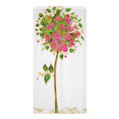 Flowers Art T- Shirtflowers T- Shirt (2) Shower Curtain 36  X 72  (stall)  by ZUXUMI