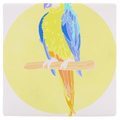 Bird Lover T- Shirtbird T- Shirt (25) Uv Print Square Tile Coaster  by EnriqueJohnson