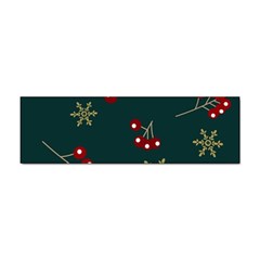 Christmas Festive Season Background Sticker Bumper (100 Pack) by uniart180623