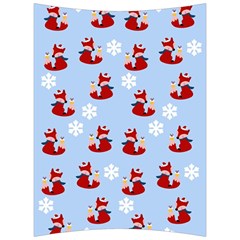 Christmas Background Pattern Back Support Cushion by uniart180623